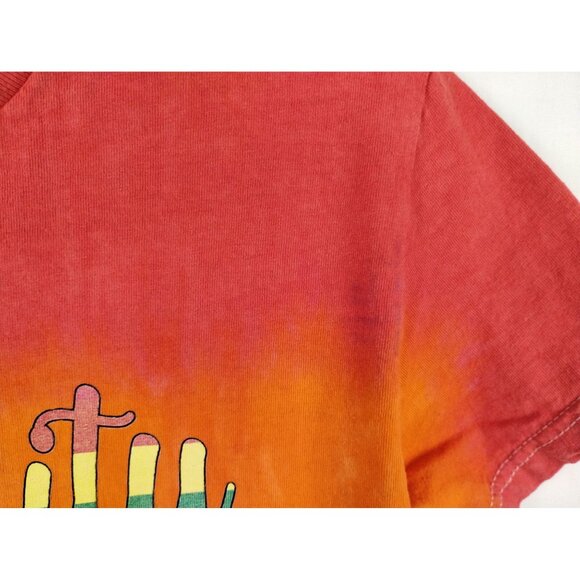 Colortone Unisex Small Equality Cotton Rainbow Tie-Dye T-Shirt - Picture 5 of 9